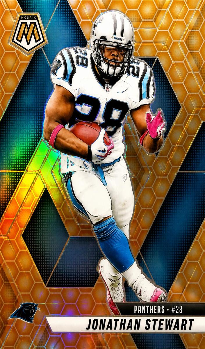 2025 Panini Mosaic Football Honeycomb Jonathan Stewart #17 PSA 9
