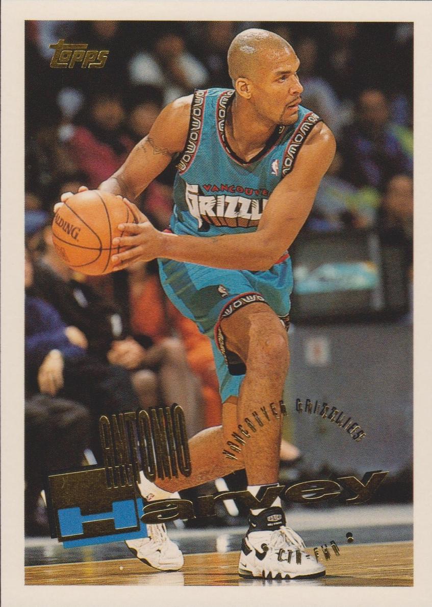 1995 Topps Basketball Antonio Harvey #236