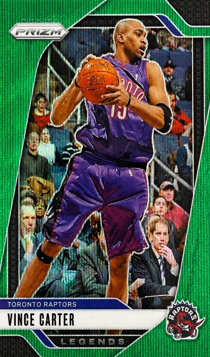 2024 Panini Prizm Basketball Green Wave Vince Carter #295