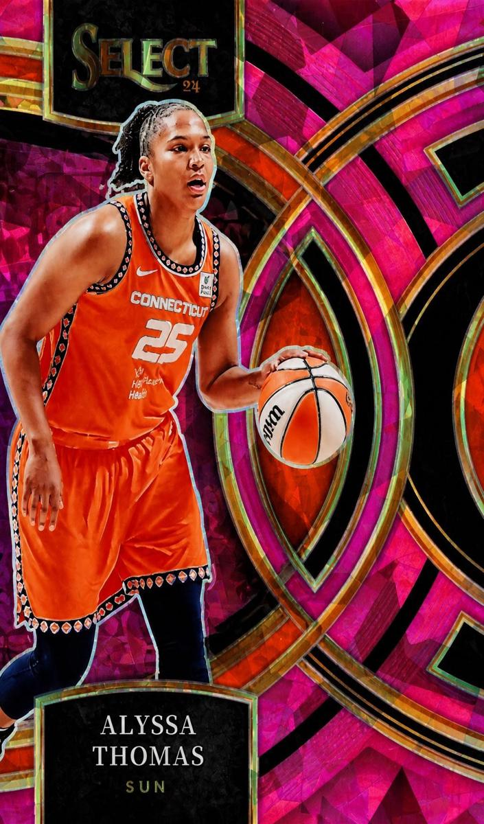 2024 Panini Select WNBA Basketball Pink Ice Alyssa Thomas #172