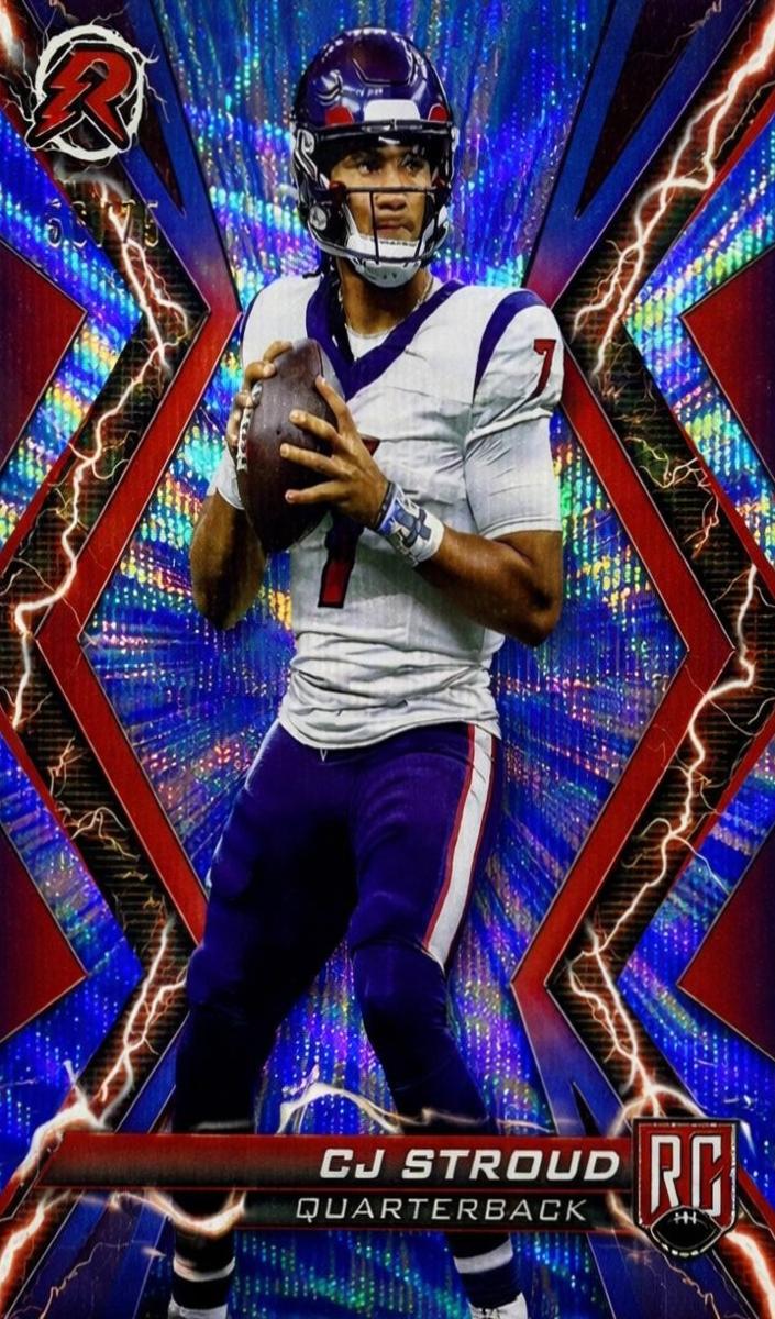 2023 Topps Composite Football Blue Surge C.J. Stroud #98 SGC 10