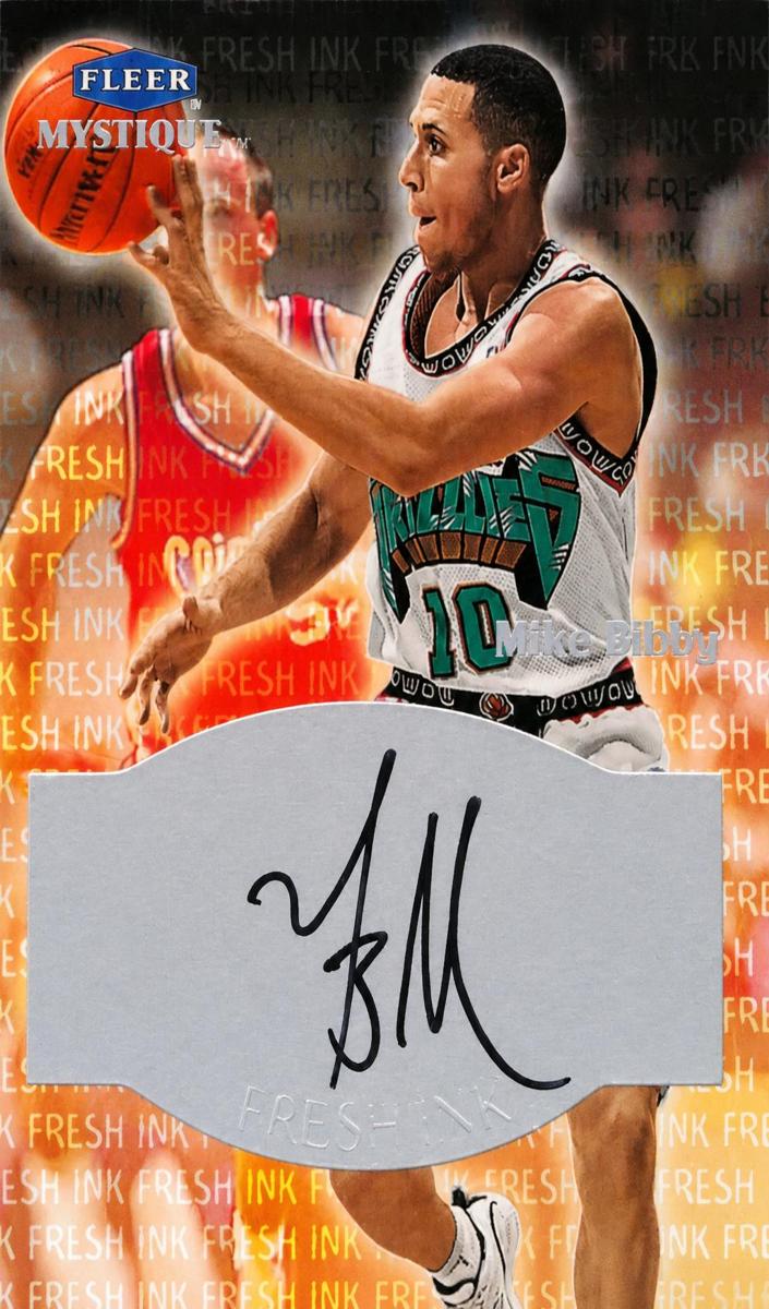 1999 Fleer Mystique Basketball Mike Bibby #NNO