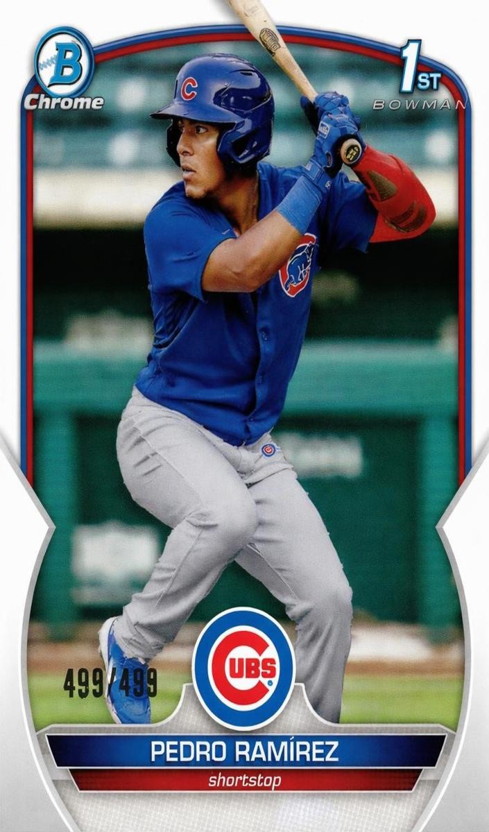 2023 Bowman Chrome Prospects Baseball Refractor Pedro Ramirez #BCP-2 SGC 9.5
