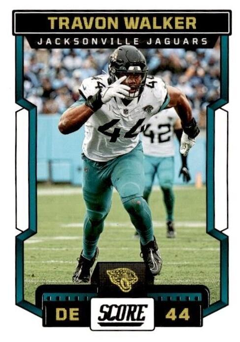 2023 Panini Score Football Travon Walker #24
