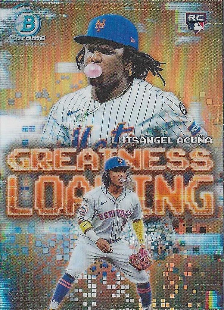 2025 Bowman Baseball Luisangel Acuna #GL-11 PSA 10