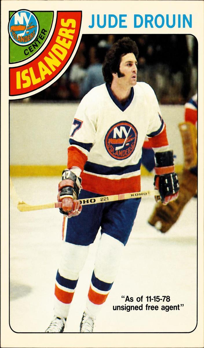 1978 O-Pee-Chee Hockey Jude Drouin #93