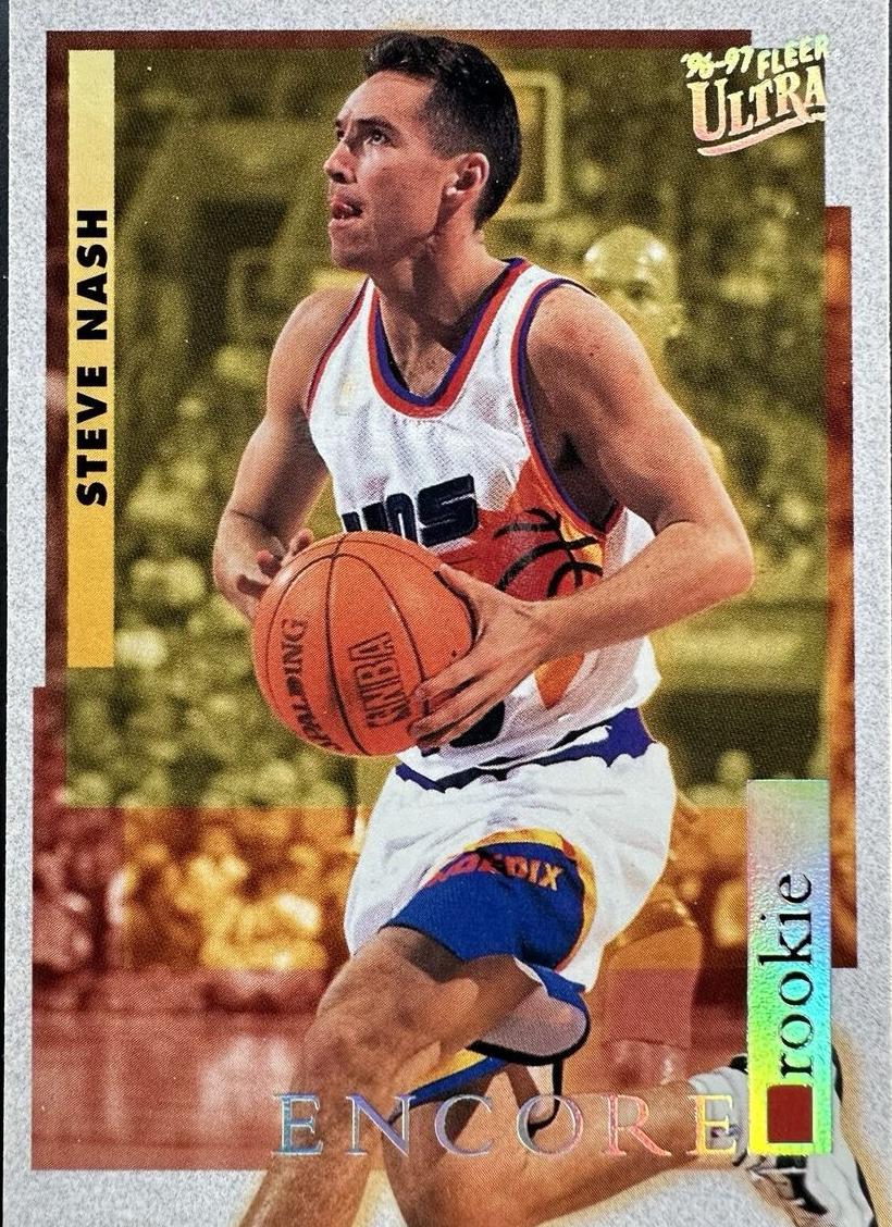 1996 Fleer Ultra Basketball Steve Nash #273 PSA 7