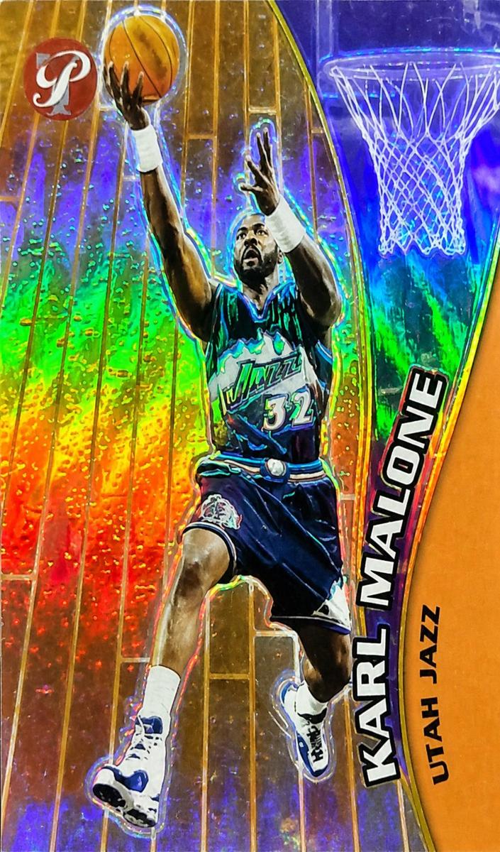 2001 Topps Pristine Basketball Refractor Karl Malone #42