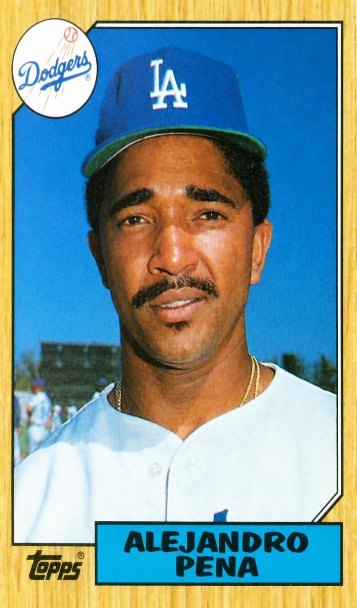 1987 Topps Baseball Alejandro Pena #787