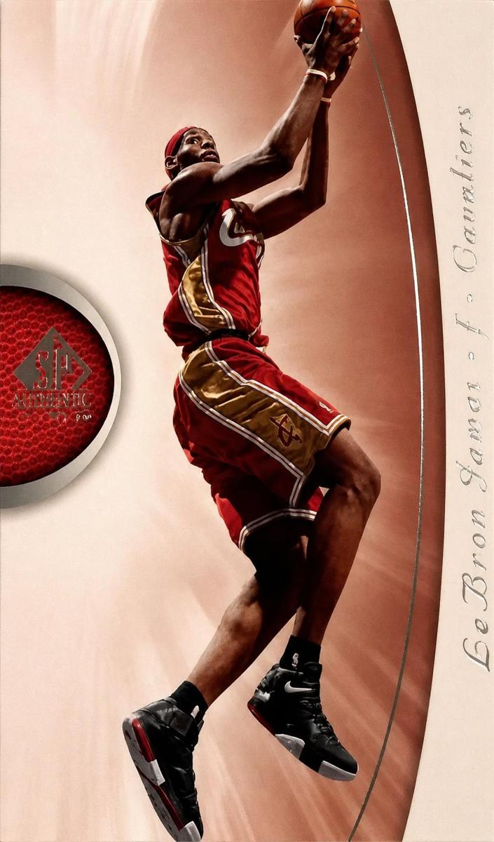 2005 SP Signature Basketball LeBron James #14 BGS 9.5