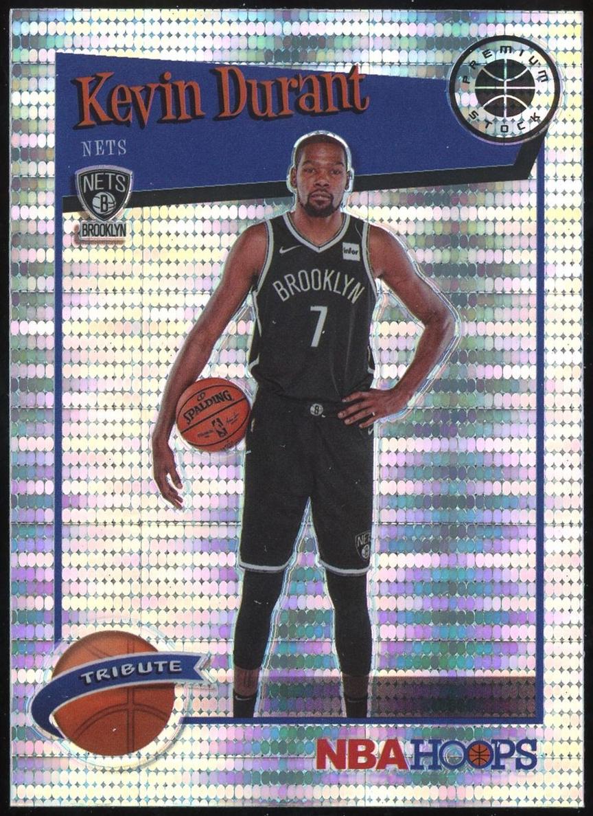 2019 Panini Hoops Premium Stock Basketball Pulsar Kevin Durant #284