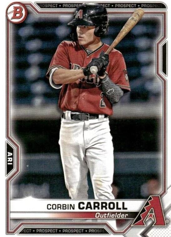 2021 Bowman Baseball Corbin Carroll #BP-142
