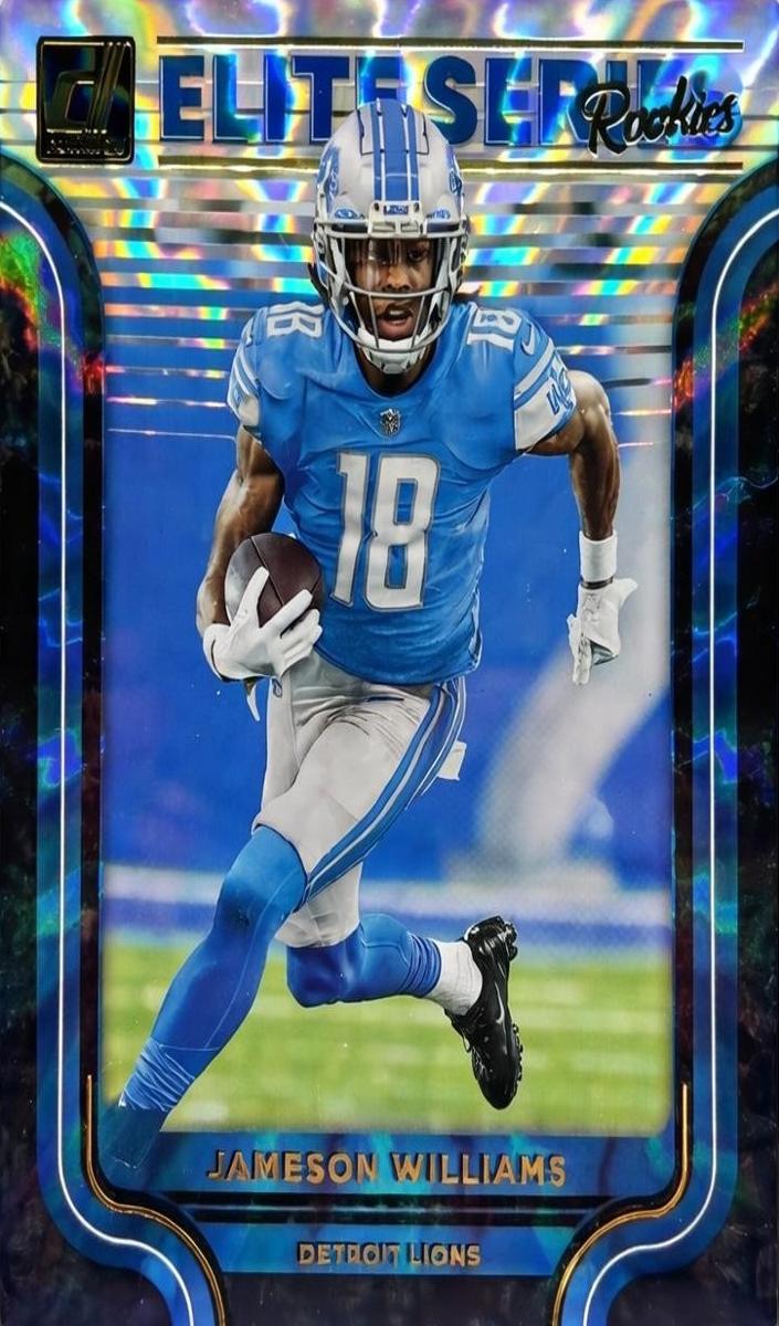 2022 Panini Donruss Football Jameson Williams #ESR-8 PSA 9