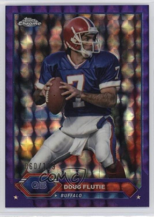 2023 Topps Composite Football Purple Geometric Doug Flutie #35