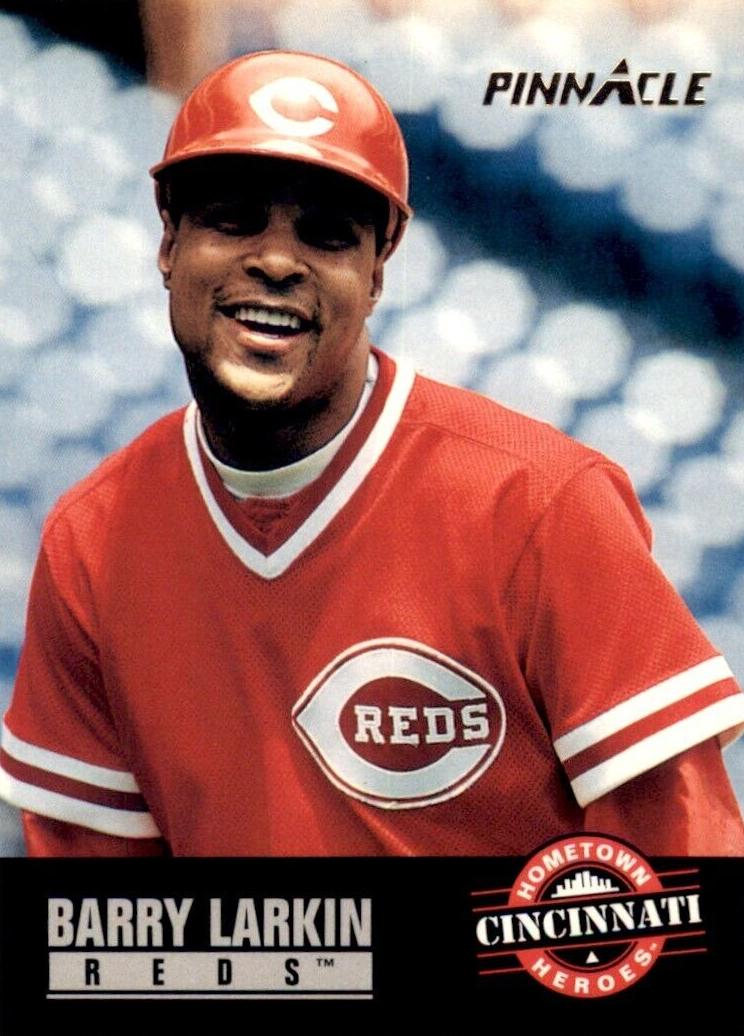 1993 Pinnacle Baseball Barry Larkin #306
