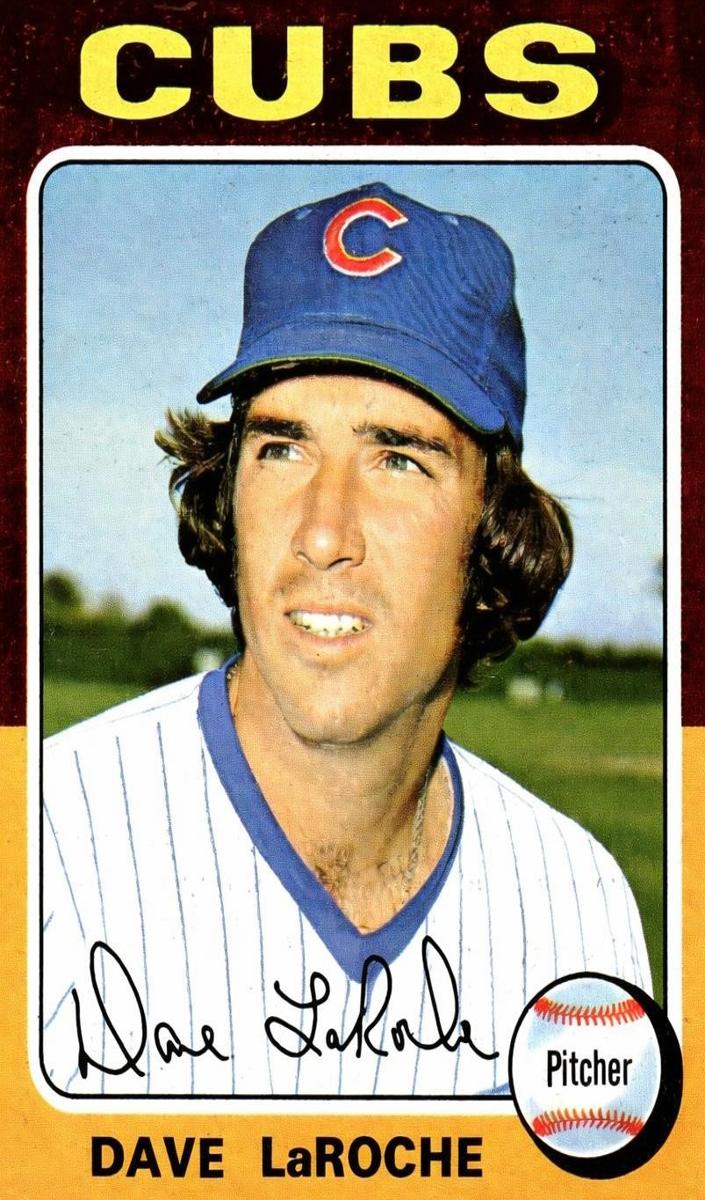 1975 Topps Mini Baseball Dave LaRoche #258 PSA 9
