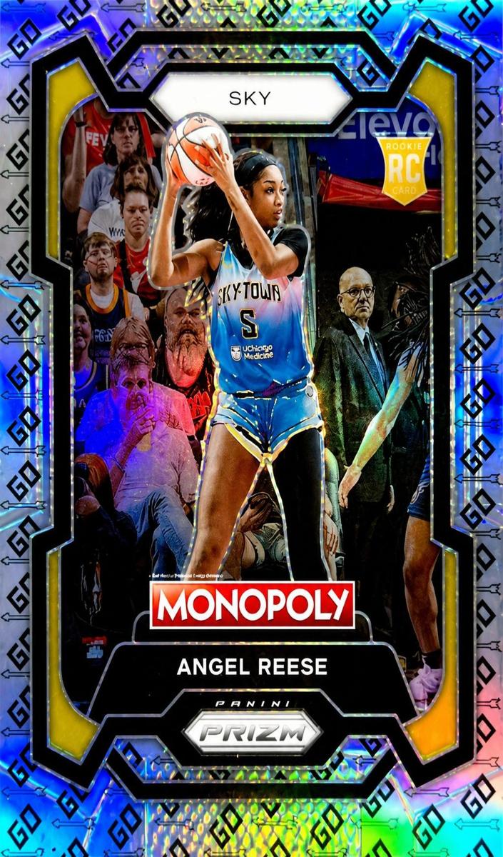 2024 Panini Prizm Monopoly WNBA Basketball Go Angel Reese #68 PSA 10