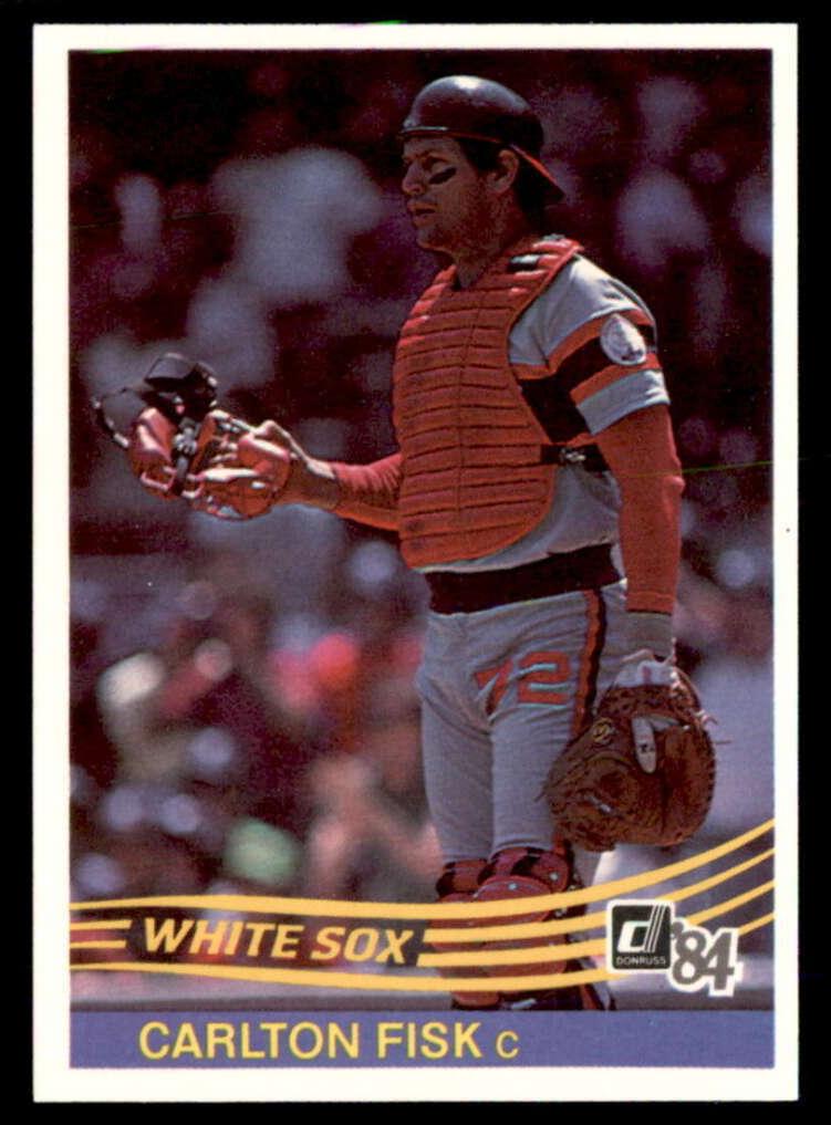 1984 Donruss Baseball Carlton Fisk #302 PSA 9