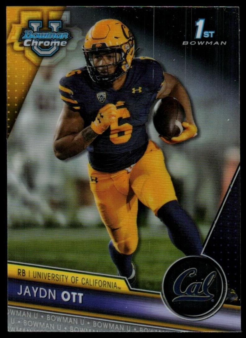 2023 Bowman Chrome University Football Jaydn Ott #52