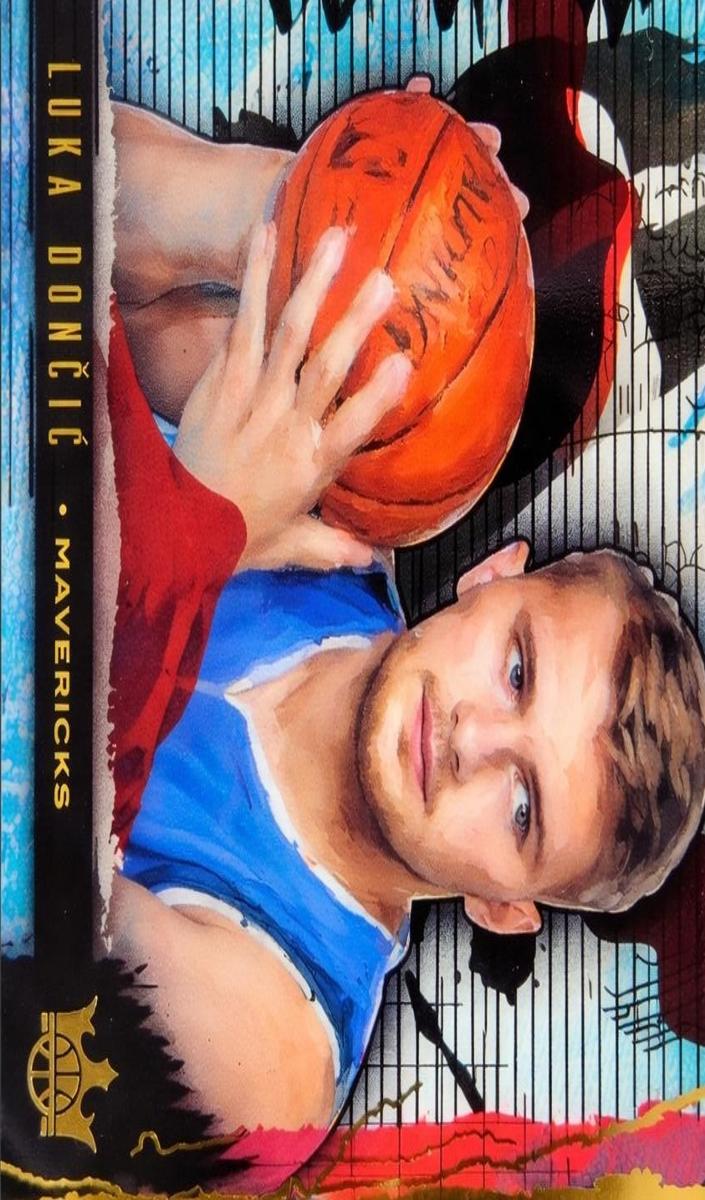 2018 Panini Court Kings Basketball Luka Doncic #7 PSA 9