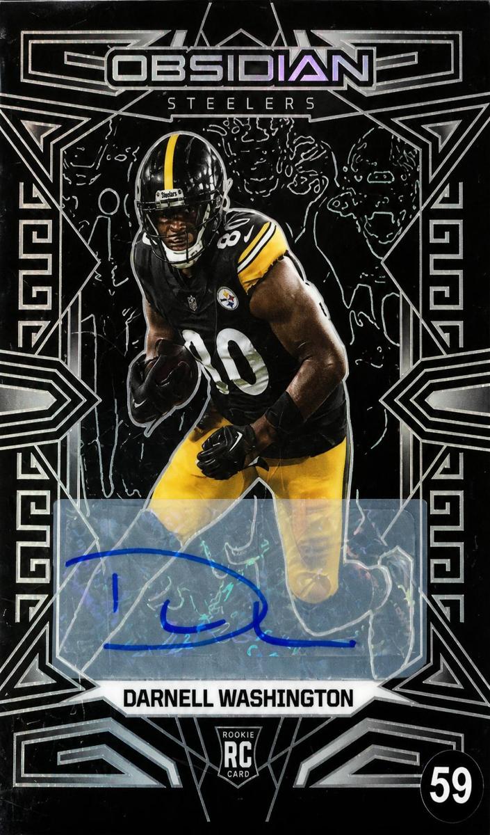 2023 Panini Obsidian Football Darnell Washington #184