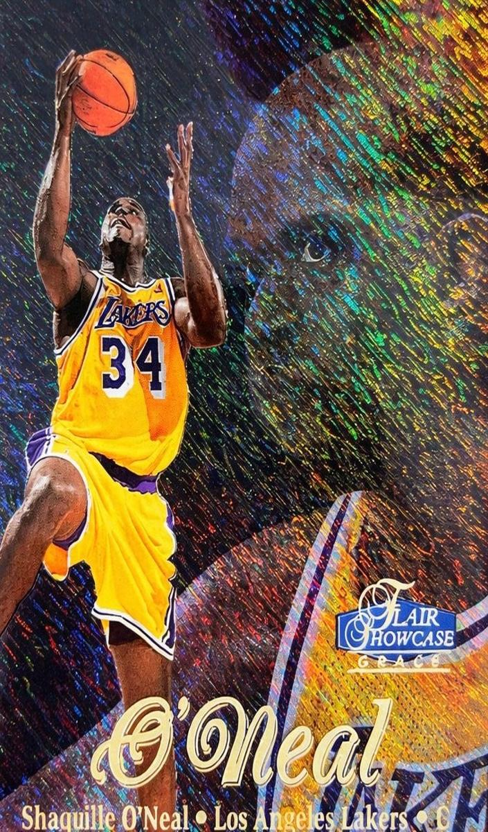 1997 Flair Showcase Basketball Row 1 Shaquille O'Neal #7 PSA 10