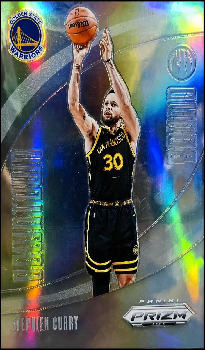 2023 Panini Prizm Deca Basketball Silver Stephen Curry #1
