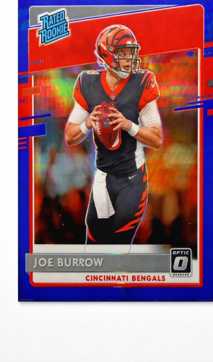 2020 Donruss Optic Football Blue Joe Burrow #151