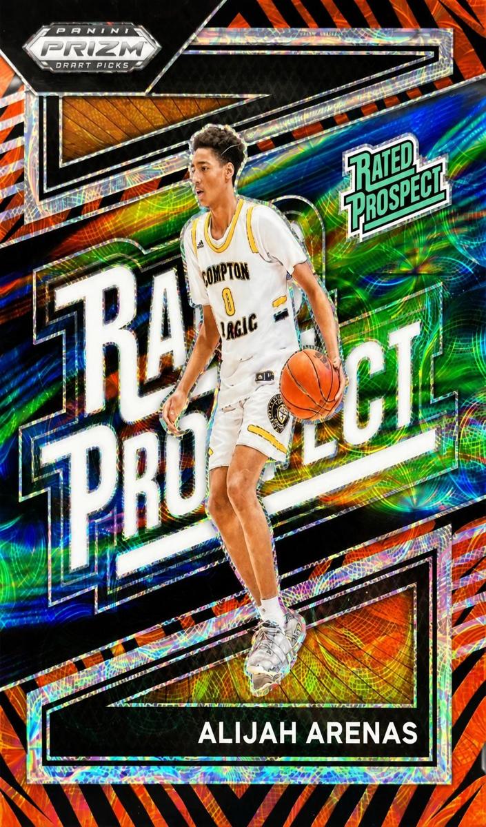 2024 Panini Prizm Draft Picks Basketball Alijah Arenas #6