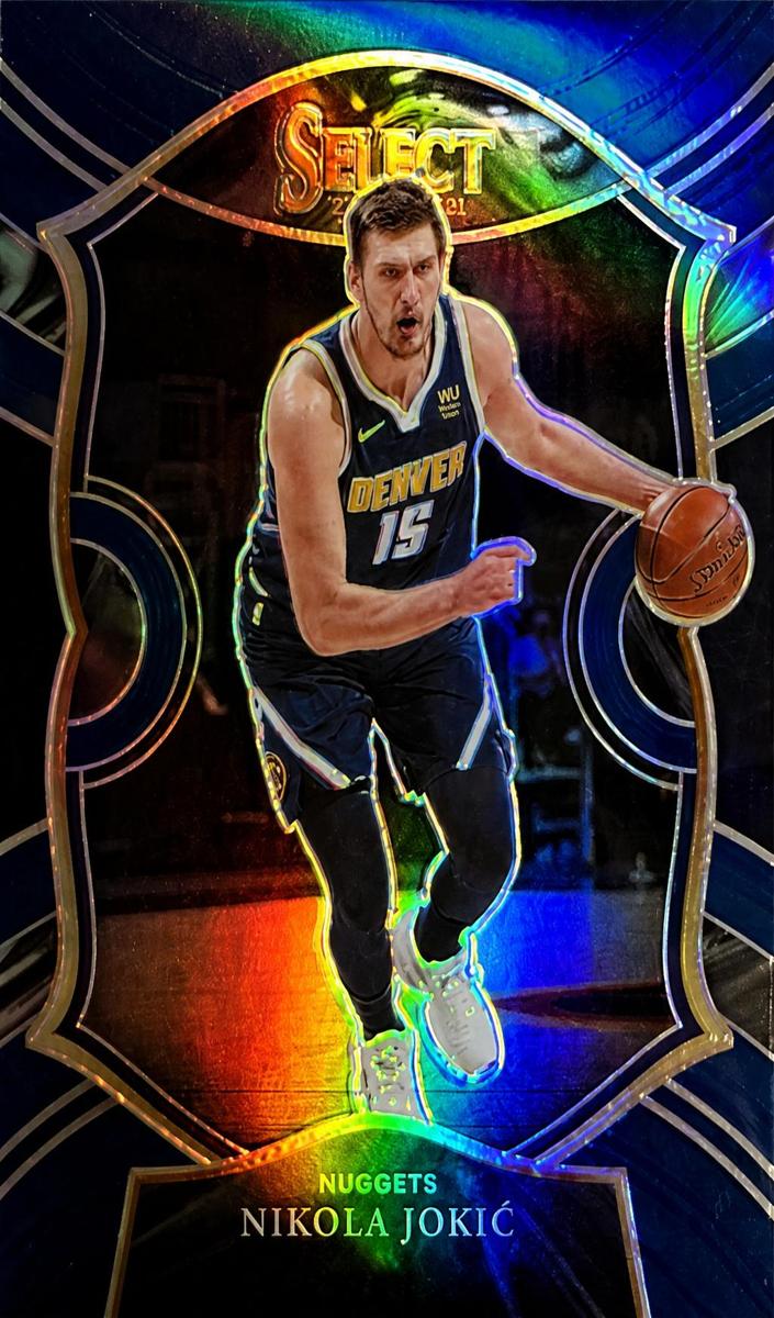 2020 Panini Select Basketball Blue Retail Nikola Jokic #58 PSA 10
