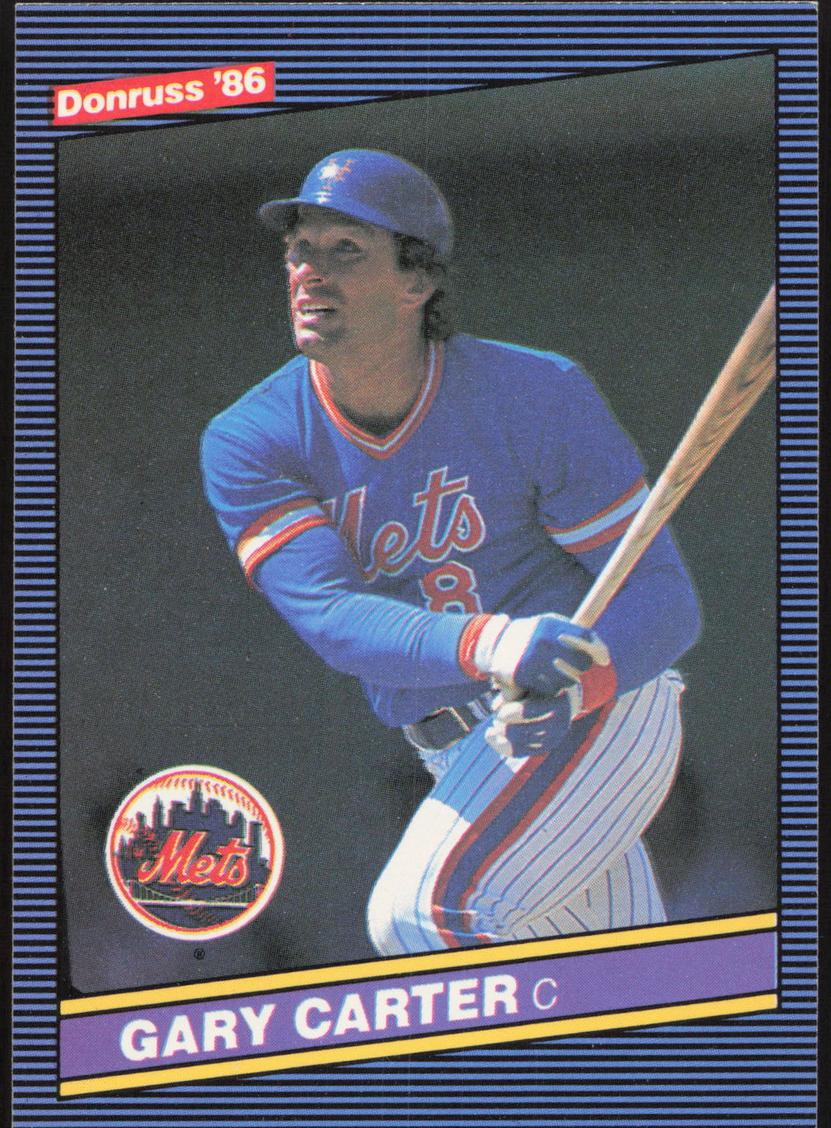 1986 Donruss Baseball Gary Carter #68 PSA 10