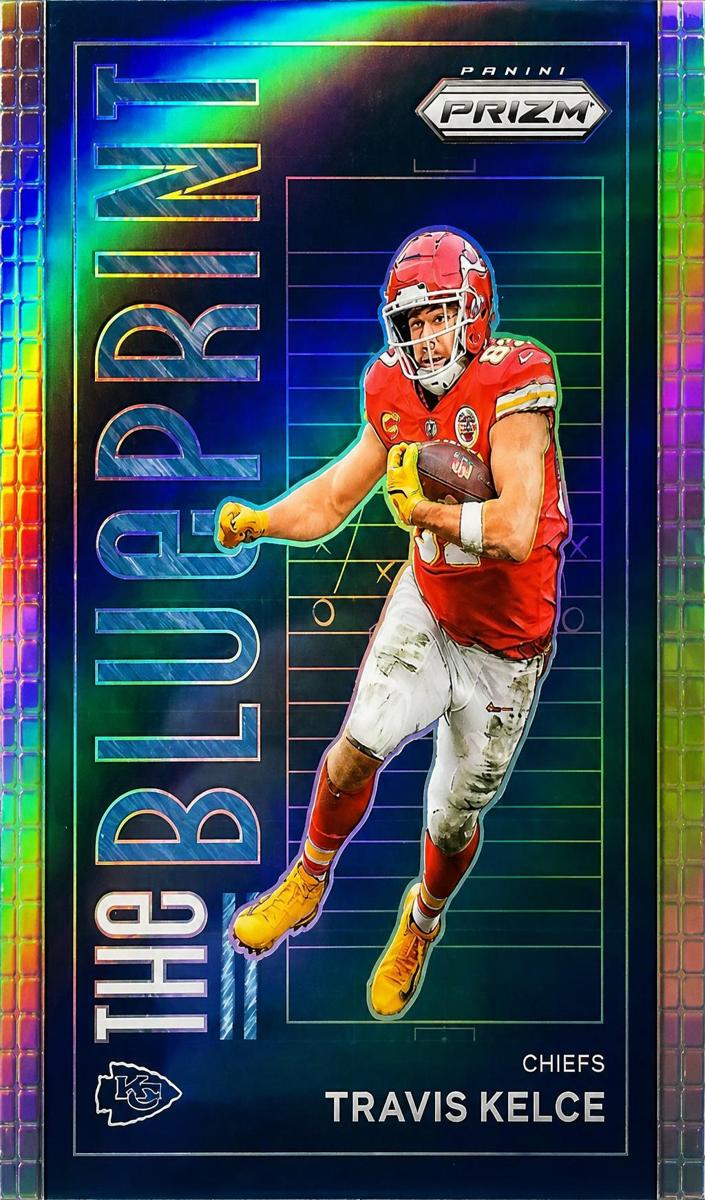 2023 Panini Prizm Football Travis Kelce #BP-9 PSA 10
