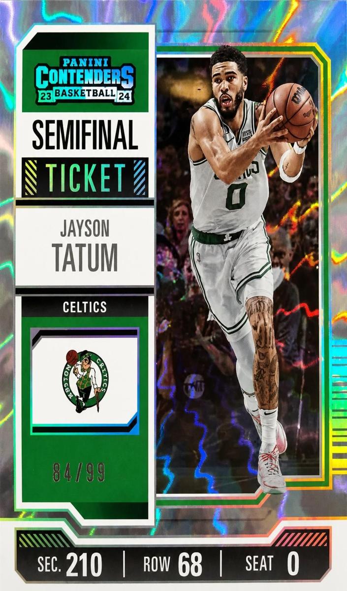 2023 Panini Contenders Basketball Semifinal Ticket Jayson Tatum #77