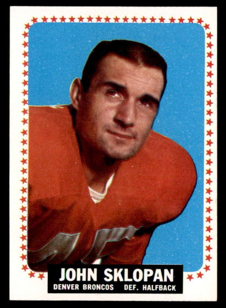 1964 Topps Football John Sklopan #60