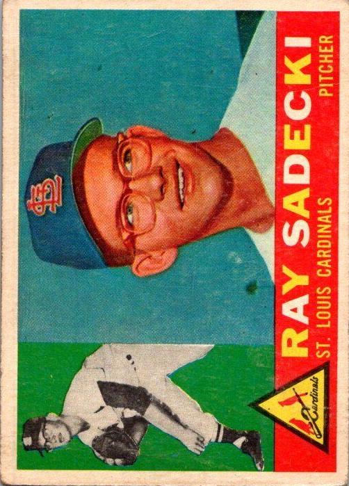 1960 Topps Baseball Ray Sadecki #327 PSA 6