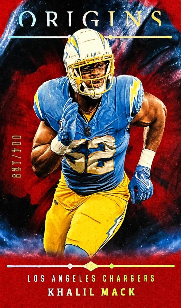 2024 Panini Origins Football Red Khalil Mack #19
