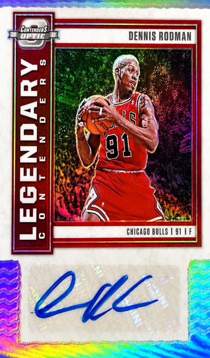 2020 Panini Contenders Optic Basketball Dennis Rodman #LCA-DRO