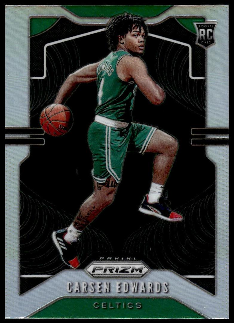 2019 Panini Prizm Basketball Prizm Silver Carsen Edwards #276 PSA 10