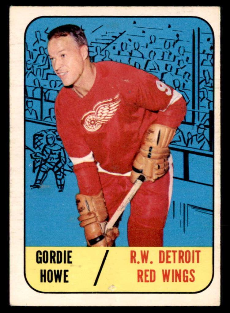 1967 Topps Hockey Gordie Howe #43