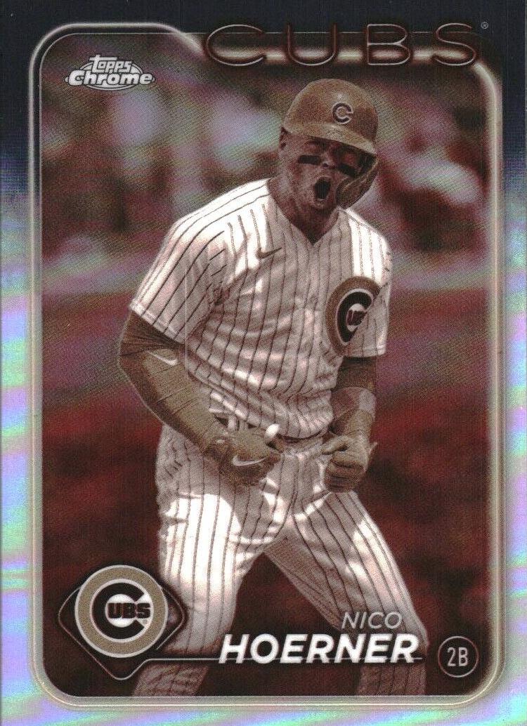 2024 Topps Chrome Baseball Sepia Nico Hoerner #141