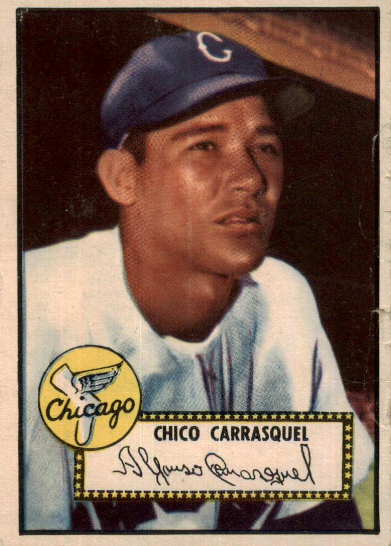 1952 Topps Baseball Chico Carrasquel #251