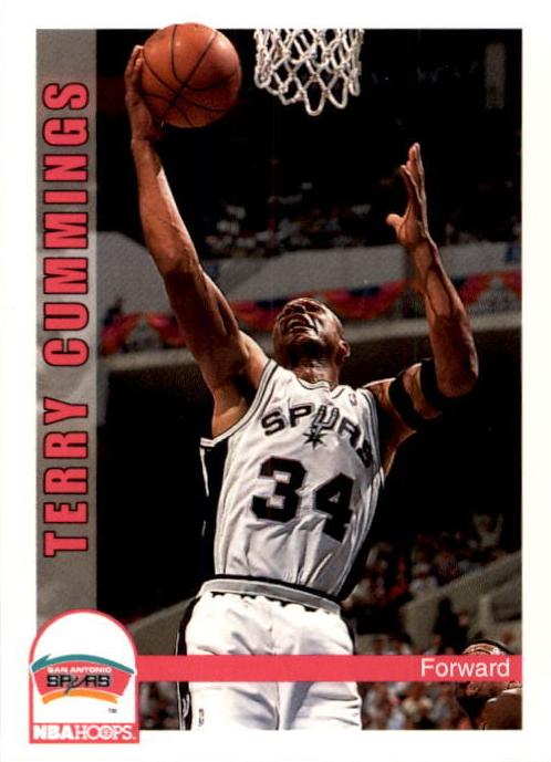 1992 Hoops Basketball Terry Cummings #206 PSA 9