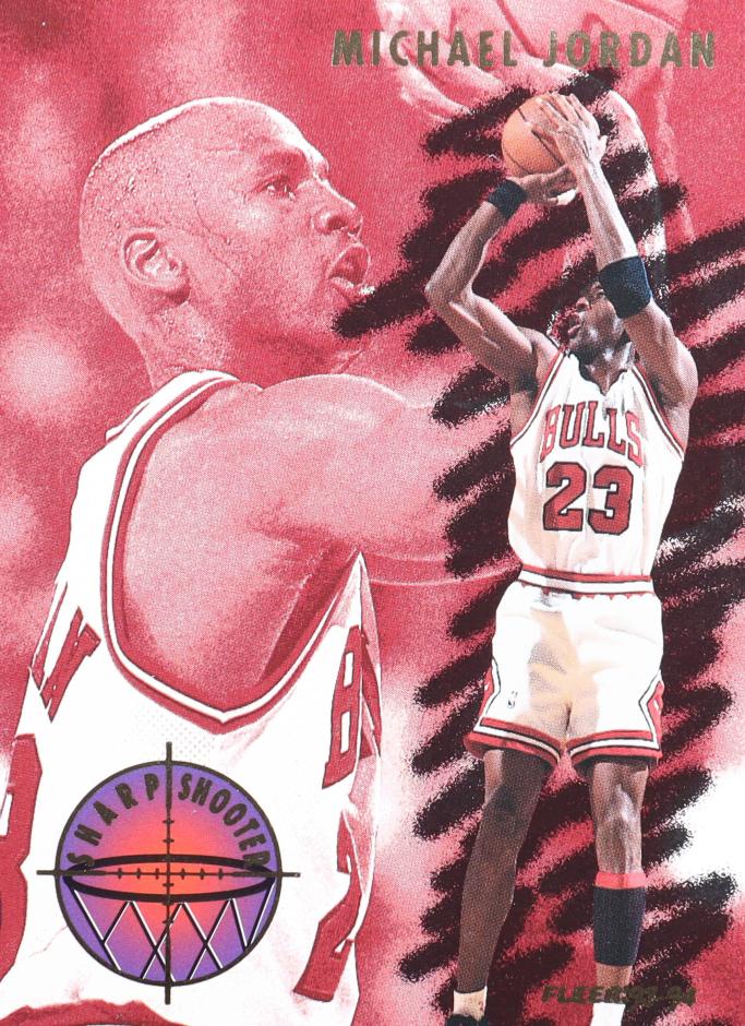 1993 Fleer Basketball Michael Jordan #3 RAW Ungraded