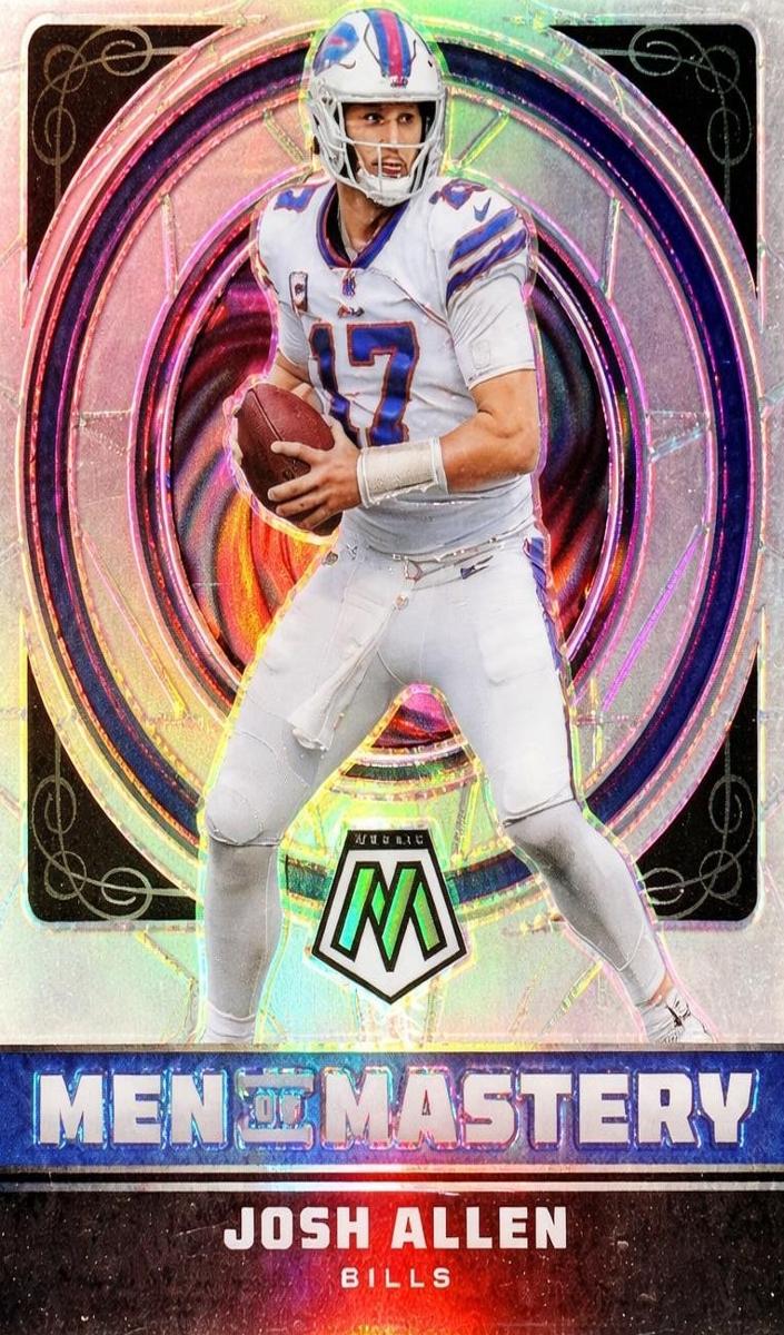 2022 Panini Mosaic Football Silver Josh Allen #MM-5 PSA 8.5