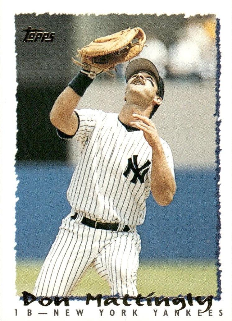 1995 Topps Baseball Don Mattingly #399 PSA 9
