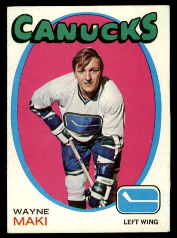 1971 Topps Hockey Wayne Maki #58 PSA 9