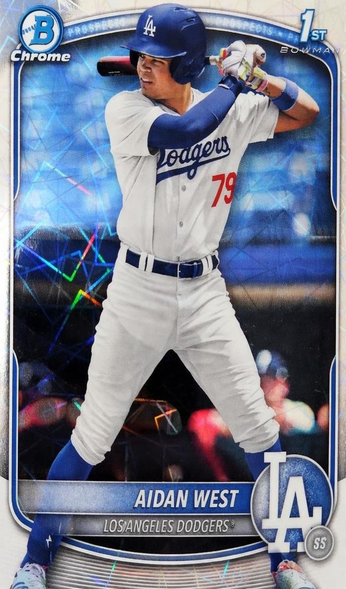 2025 Bowman Draft Chrome Baseball Refractor Aidan West #BDC-6