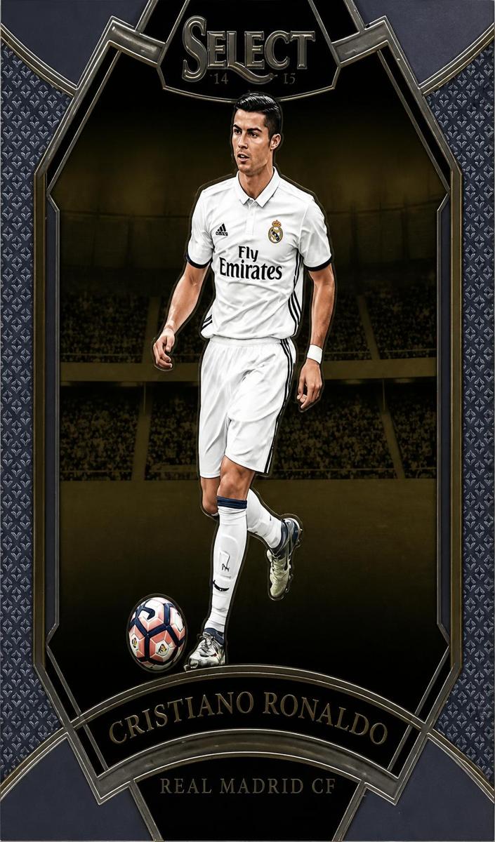 2016 Panini Select Soccer Cristiano Ronaldo #300