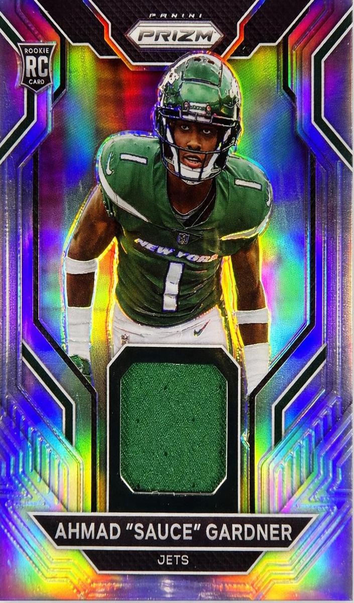 2022 Panini Prizm Football Ahmad "Sauce" Gardner #RG-AG