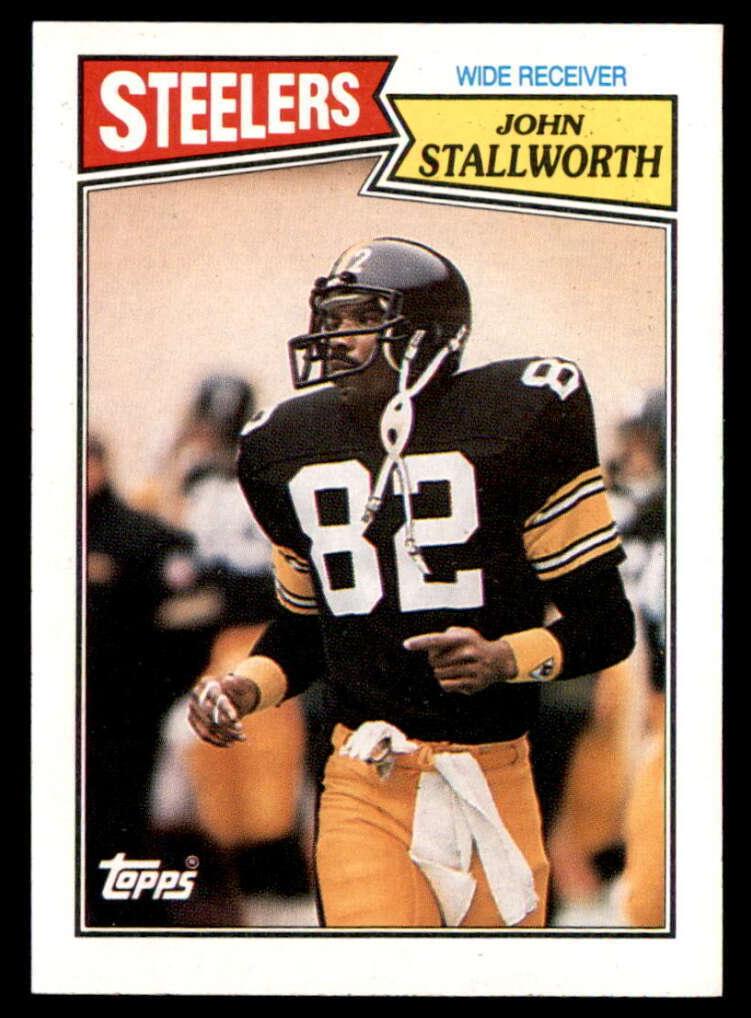 1987 Topps Football John Stallworth #288 PSA 9